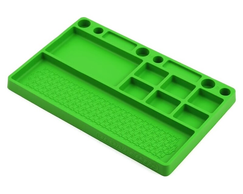 JCO2550-5 JConcepts Rubber Parts Tray (Green)