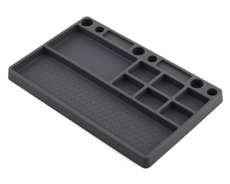JCO2550-8 JConcepts Rubber Parts Tray (Grey)