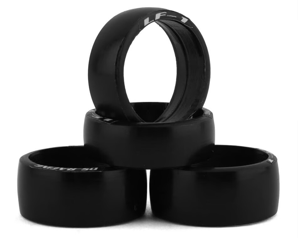 DSC-MI20L-LF1N DS Racing Mini-Z 8.5mm Narrow Front Drift Tires (4) (20mm) (LF-1)