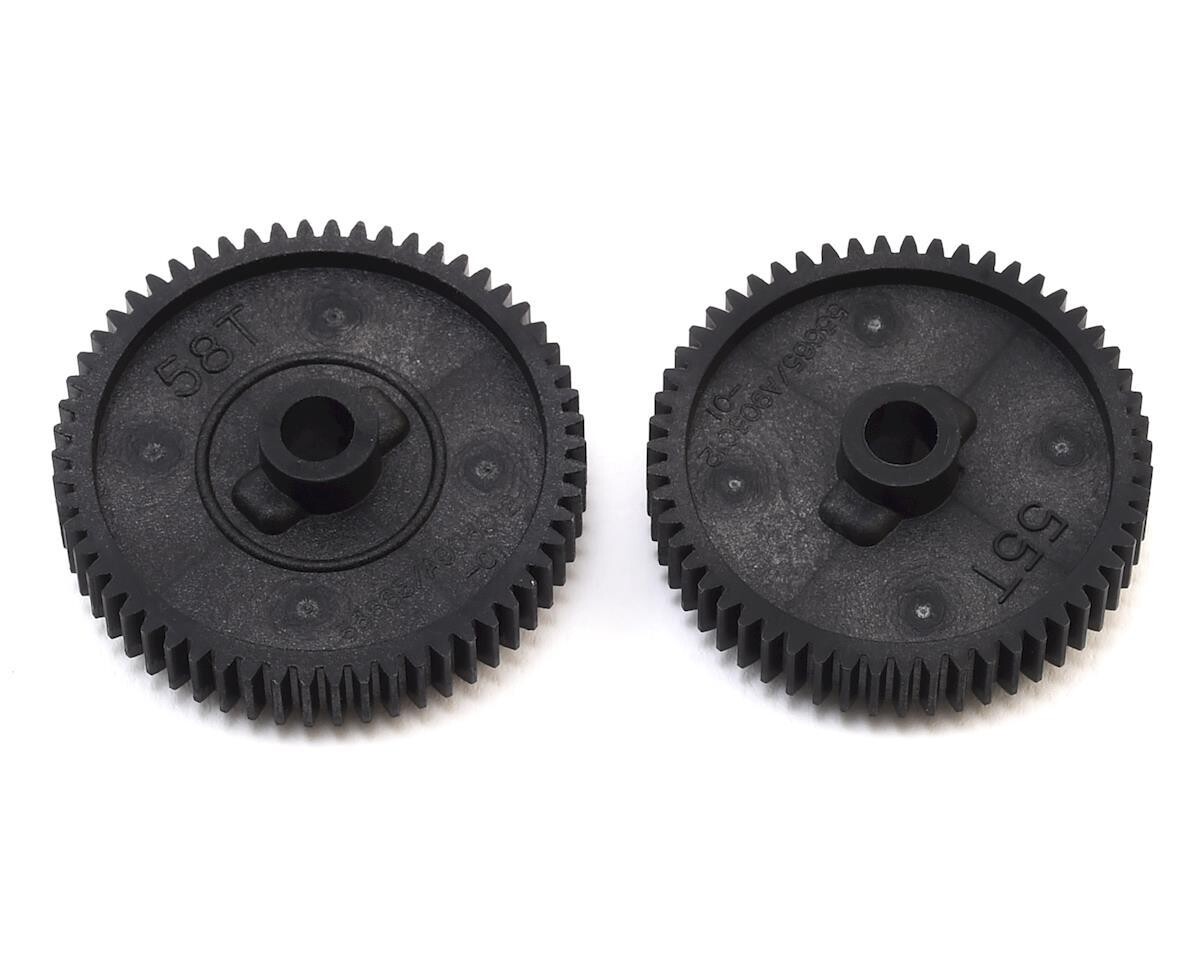 TAM53665 Tamiya TT-01 Spur Gear Set (55T/58T)