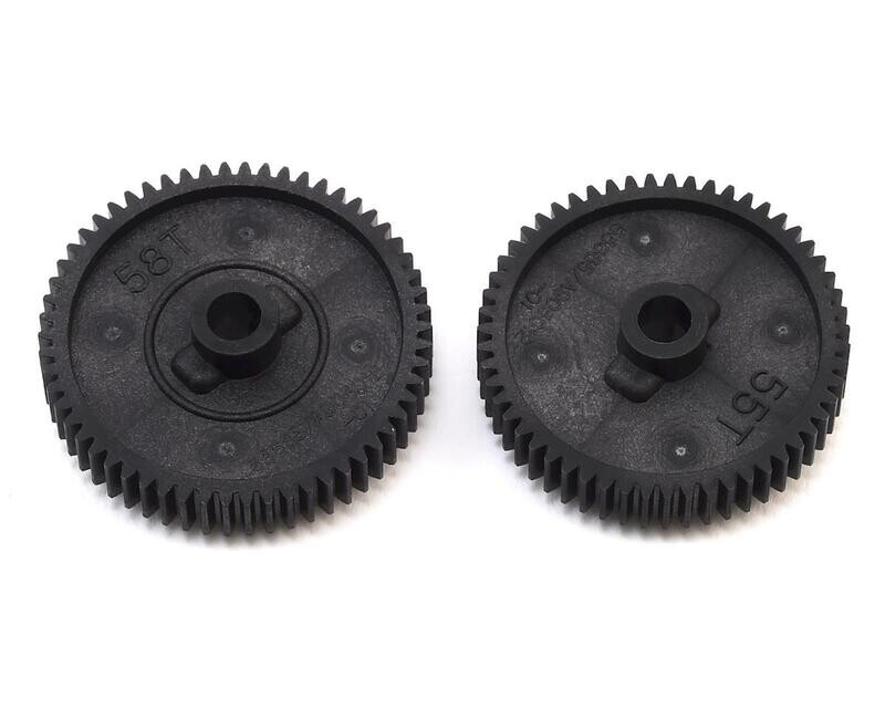 TAM53665 Tamiya TT-01 Spur Gear Set (55T/58T)