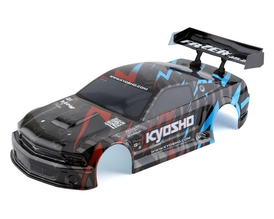 KYOFAB607BK Kyosho 2005 Ford Mustang GT-R Pre-Painted Body Set