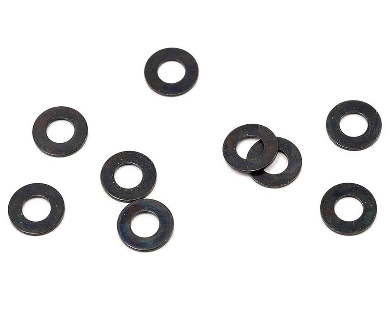 YOKZC-S37A Yokomo 3x7x0.5mm Steel Washer (10)