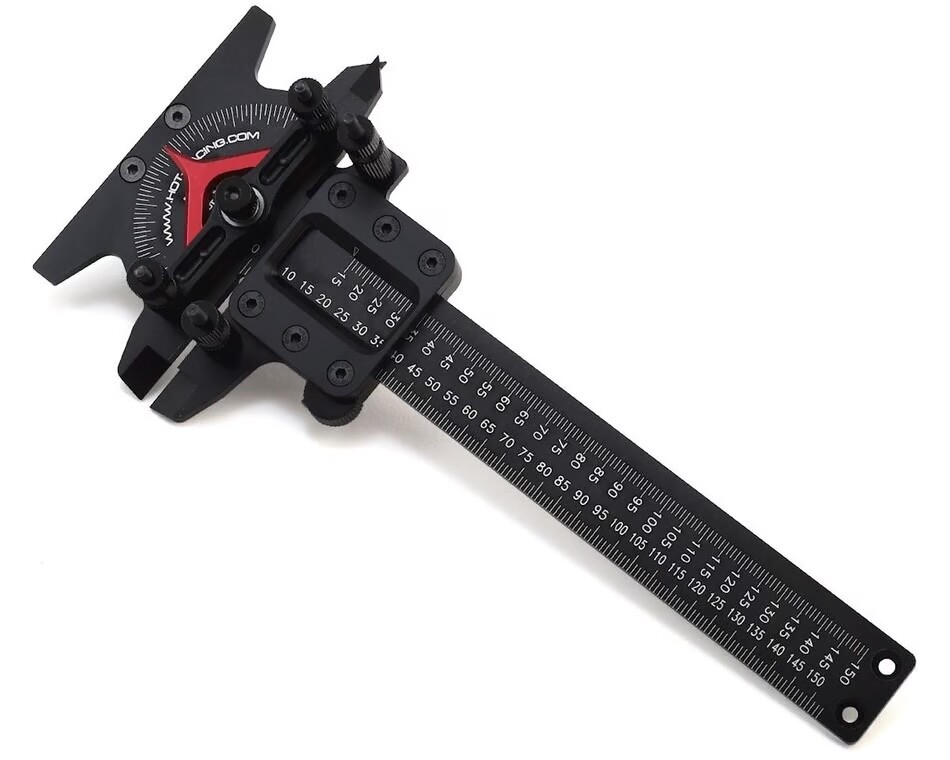 HRASD188C Hot Racing Shock Tool &amp; Spring Gauge