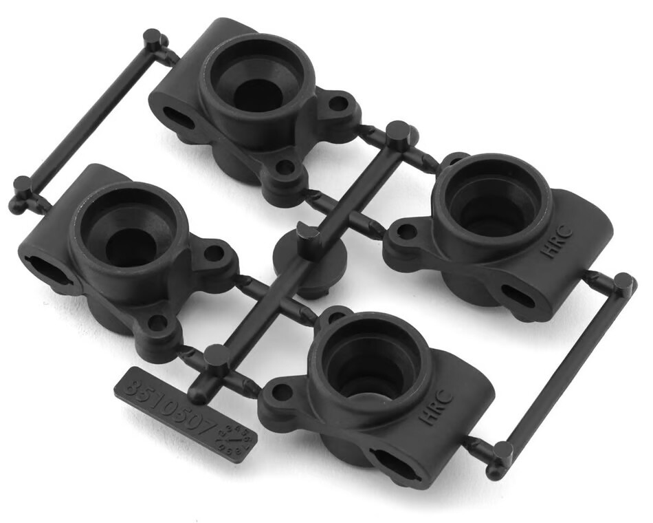 ASC92413 Team Associated RC10B7 Factory Team Carbon Rear Hubs (4)