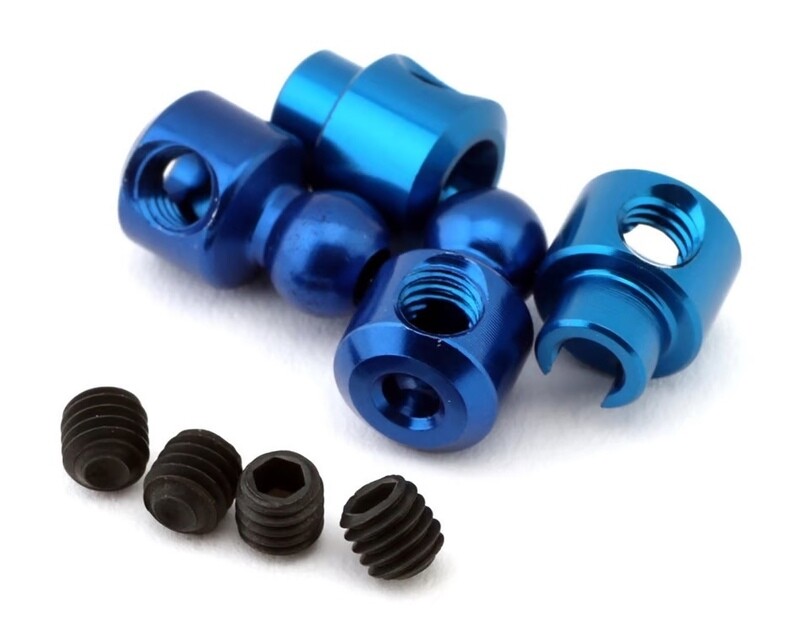 ASC92457 Team Associated RC10B7 Anti-roll Sway Bar Aluminum Ball Joints (4)