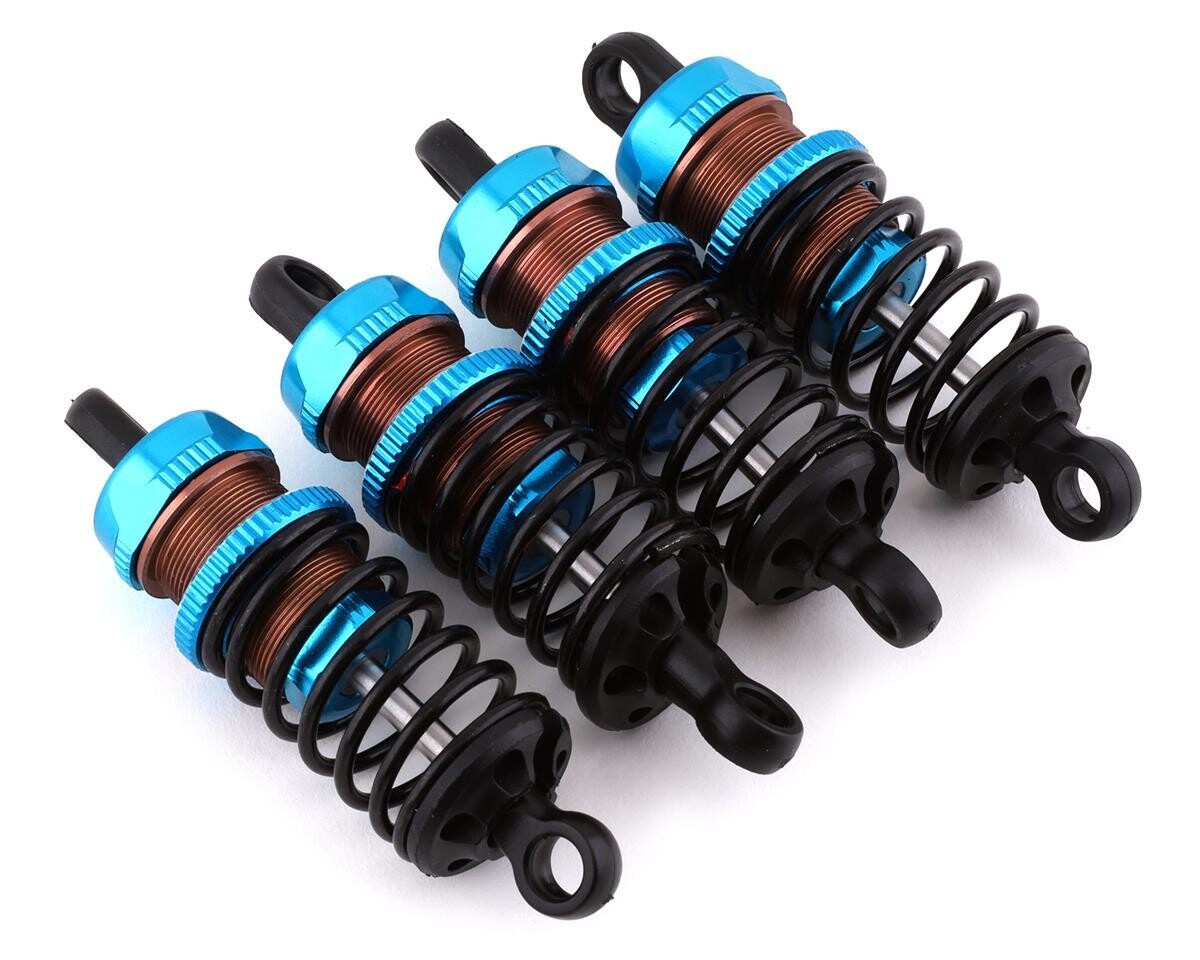 YEA-BBG-0050BU  Yeah Racing Aluminum Go Big Bore Touring Shocks (Blue) (4) (50mm)