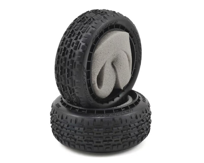 JCO3166-010 JConcepts Swaggers 2.2&quot; 4WD Front Buggy Carpet Tires (2) (Pink)