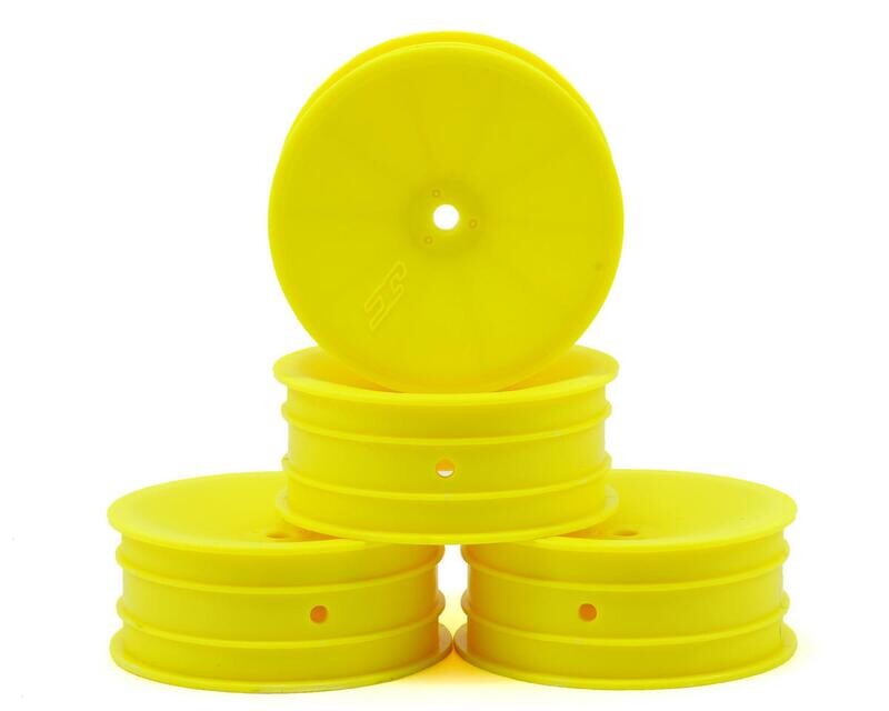 JCO3347Y JConcepts 12mm Hex Mono 2.2 Front Wheels (4) (B6/B5/RB6) (Yellow)