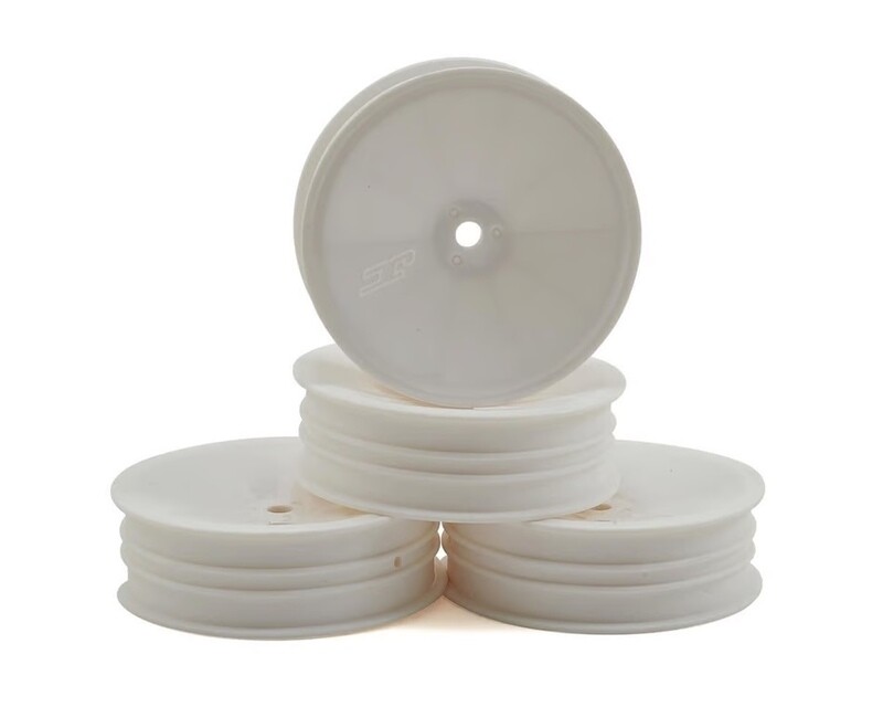 JCO3376W JConcepts 12mm Hex Mono 2.2 &quot;Slim&quot; Front Wheels (4) (B6/RB6/SRX2/YZ2) (White)