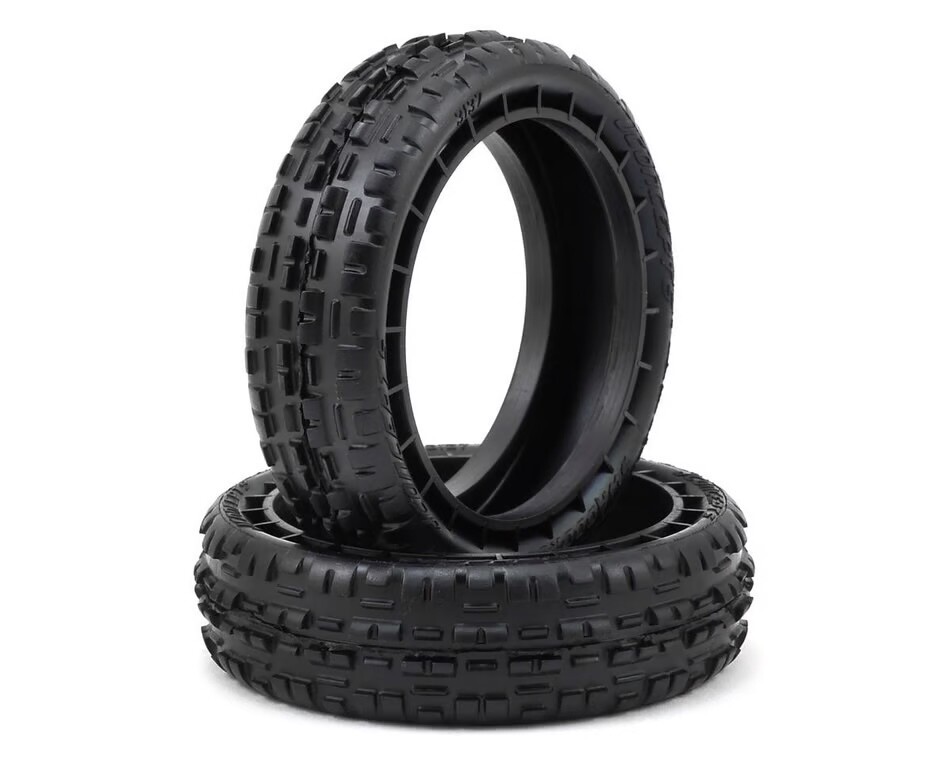JCO3137-010 JConcepts Swaggers 2.2&quot; 2WD Front Buggy Carpet Tires (2) (Pink)