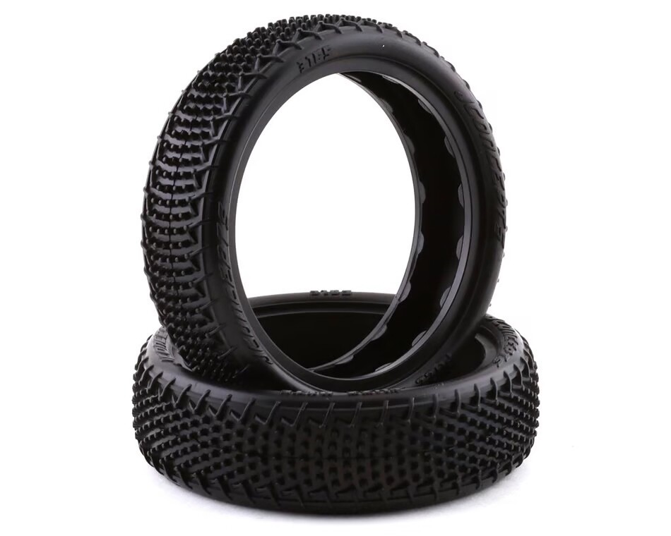 JCO3165-010 JConcepts Fuzz Bite LP 2.2&quot; 2WD Front Buggy Carpet Tires (2) (Pink)