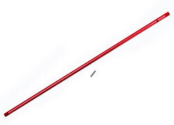 8355R Driveshaft, center, aluminum / pin, red 4Tec 2.0