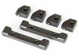 8334 Mounts, suspension arms (front &amp; rear)/ hinge pin retainers (4)