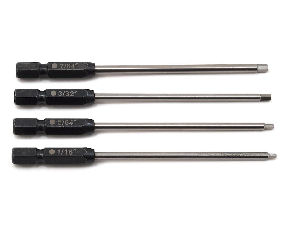 PTK-8244 ProTek RC TruTorque Standard Power Tool Tip Set (4) (1/16&quot;, 5/64&quot;, 3/32&quot;, 7/64&quot;)