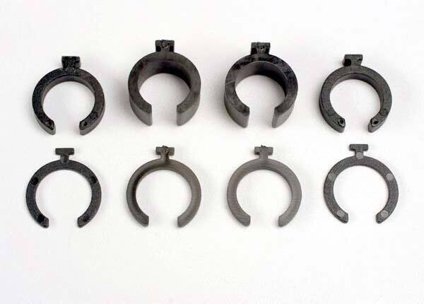 3769 Spring pre-load spacers: 1mm (4)/ 2mm (2)/ 4mm (2)/ 8mm (2)