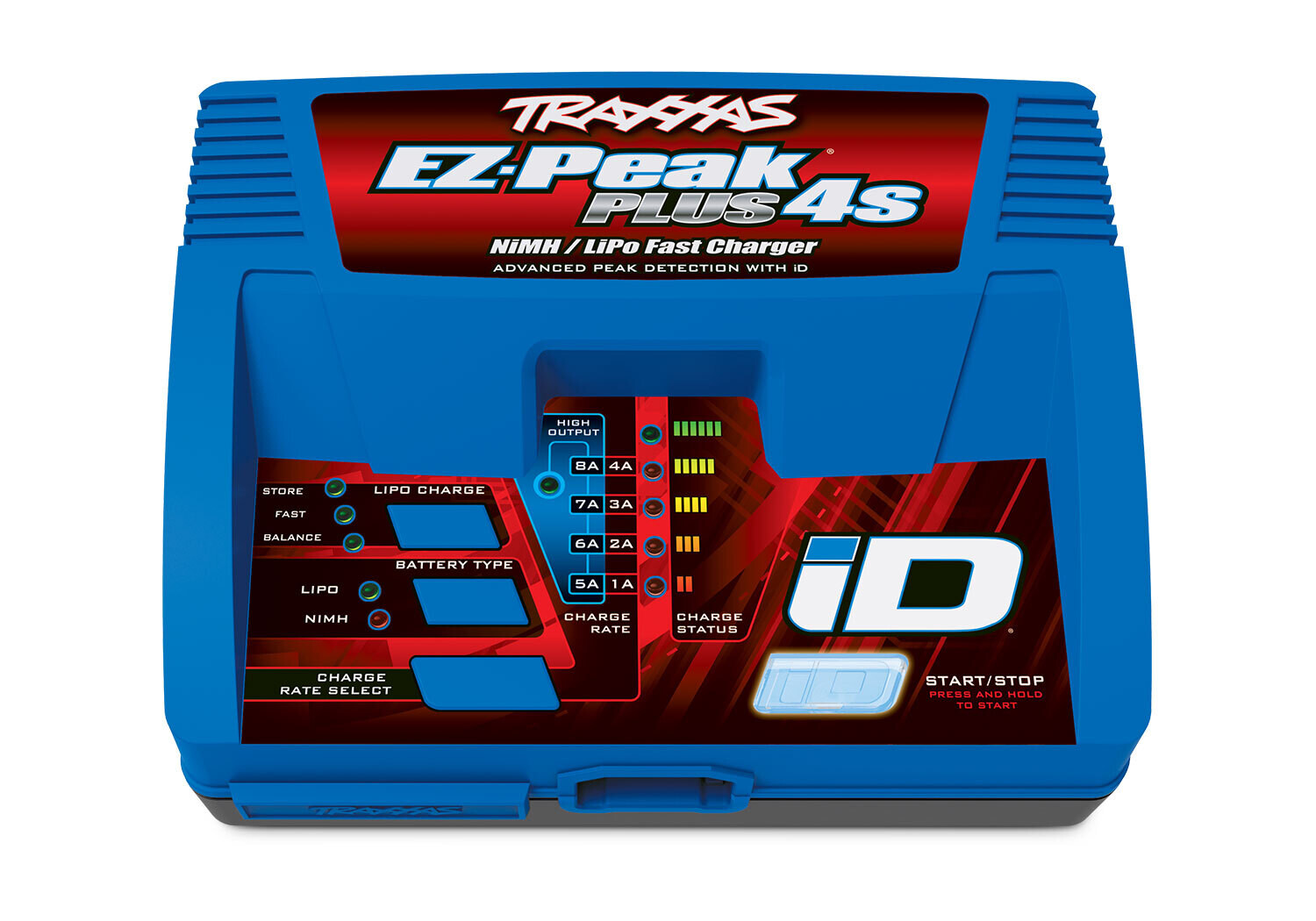 2981 EZ-Peak Plus 4s 8-amp NiMH/LiPo Fast Charger with iD® Auto Battery Identification