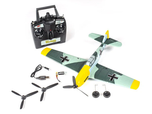 RGRA1304 Rage R/C - Messerschmitt Bf 109 Micro RTF Airplane w/PASS