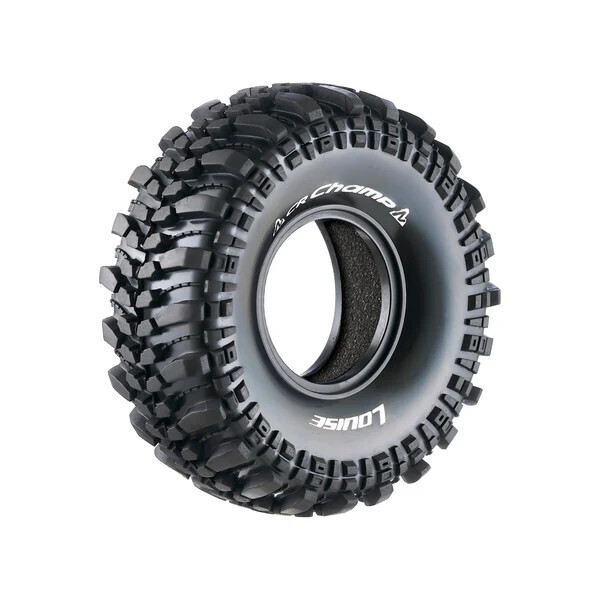 LOULT3231VI Louise R/C - CR-Champ 1/10 1.9&quot; Crawler Tires, Super Soft, Front/Rear (2)