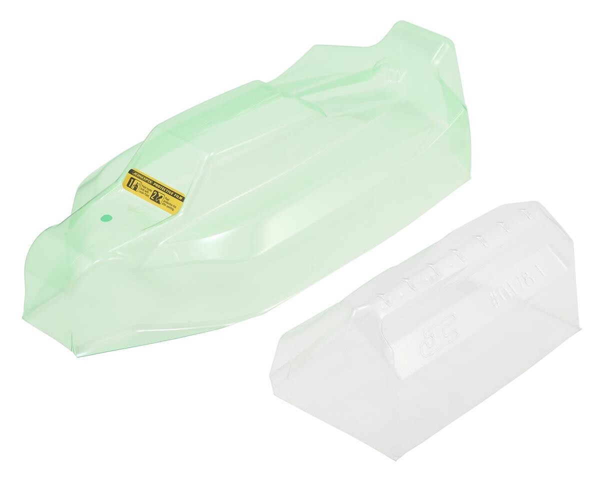 JCO0351L JConcepts YZ-4 SF &quot;S1&quot; 4WD Buggy Body w/6.5&quot; Aero Wing (Clear) (Light Weight)