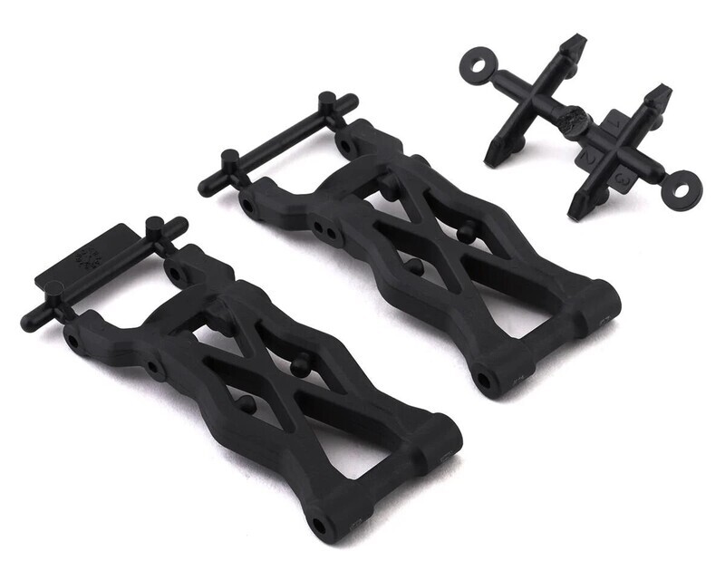 ASC91873 Team Associated RC10B6.2 Factory Team Carbon 73mm Rear Suspension Arms