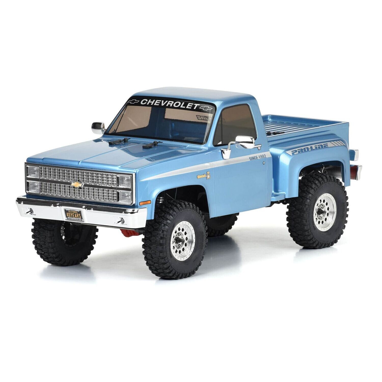 AXI03029 1/10 SCX10 III Pro-Line 1982 Chevy K10 4X4 Rock Crawler Brushed RTR