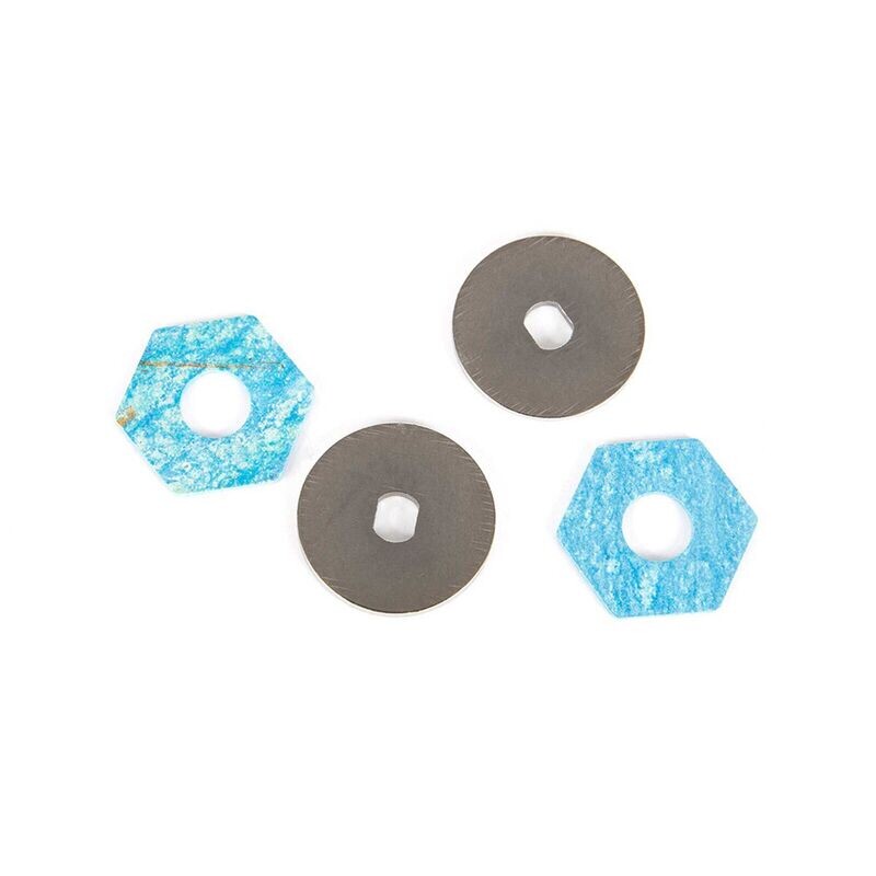 AXI232015B Slipper Pads Plates: Capra 1.9