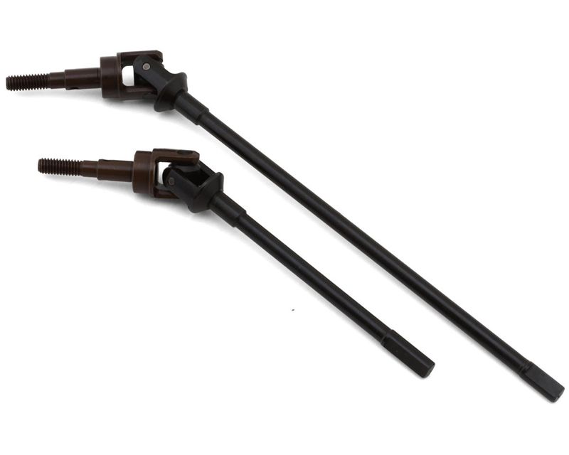 HRASWRA288RC Hot Racing Axial Wraith High Angle Front Steel Universal Driveshafts (2)