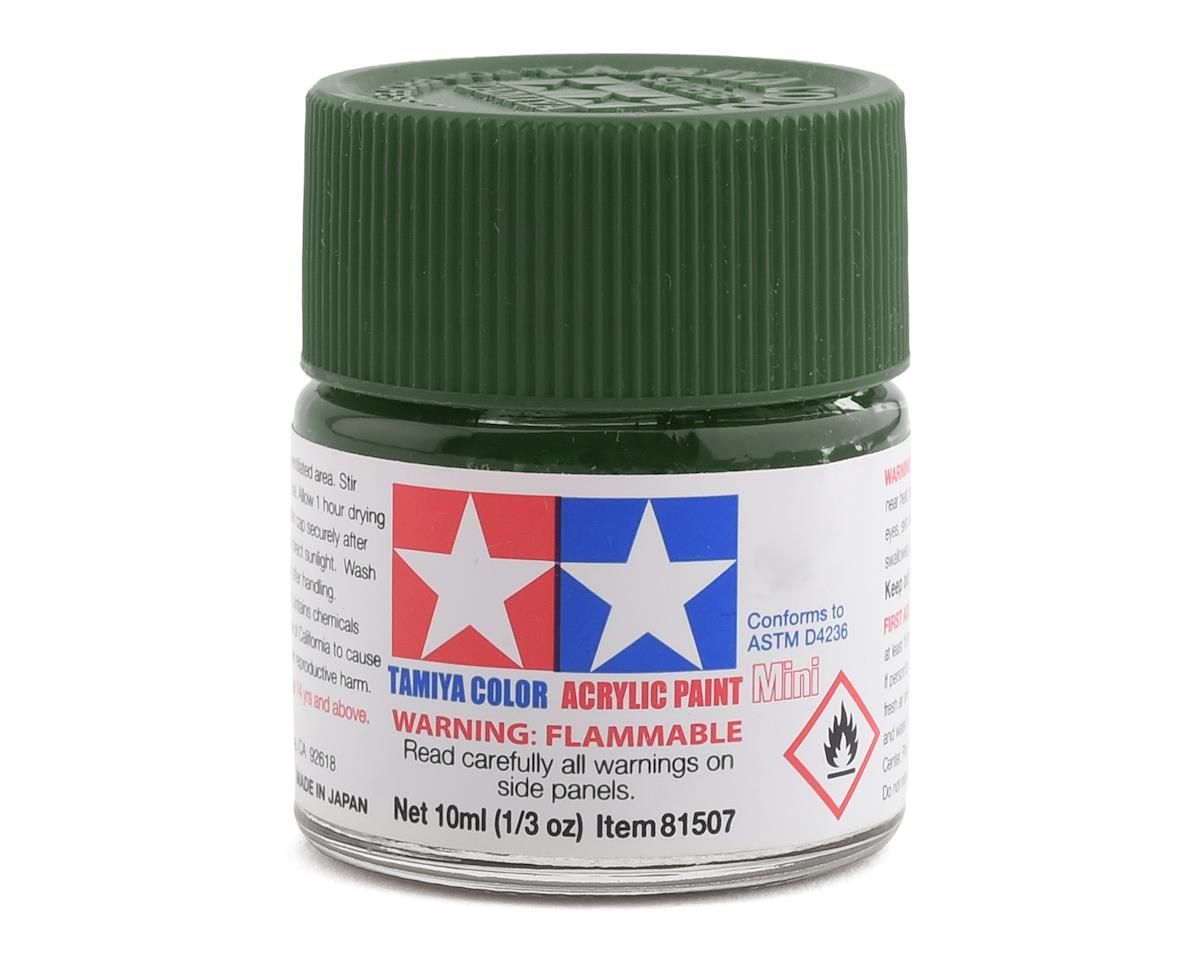 TAM81758  Tamiya XF-58 Flat Olive Green Acrylic Paint (10ml)