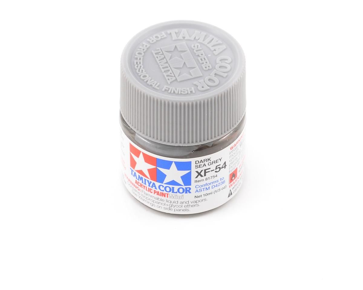 TAM81754 Tamiya XF-54 Flat Dark Sea Grey Acrylic Paint (10ml)