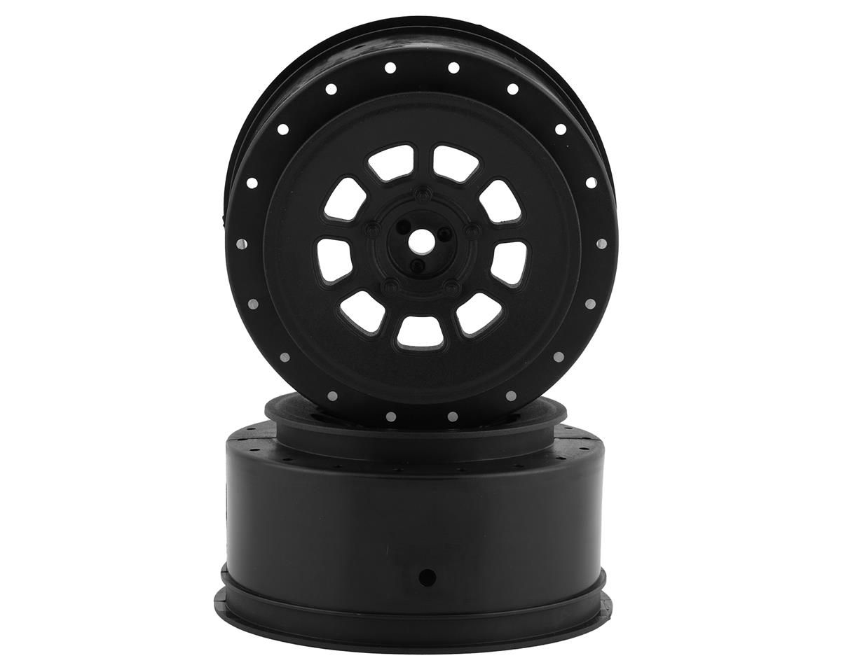 JCO3420B JConcepts 9-Shot Short Course Wheels w/3mm Offset (2) (Black) w/12mm Hex