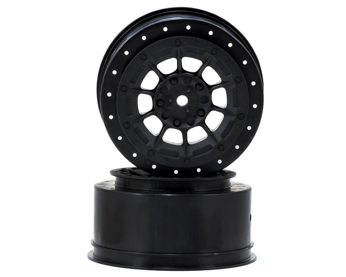 JCO3352B JConcepts 12mm Hex Hazard Short Course Wheels (Black) (2) (TEN-SCTE)