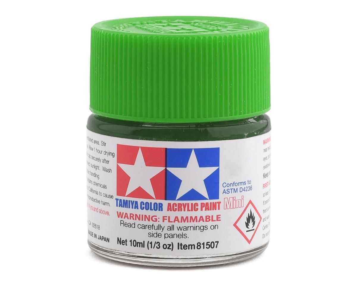 TAM81525   Tamiya X-25 Clear Green Acrylic Paint (10ml)
