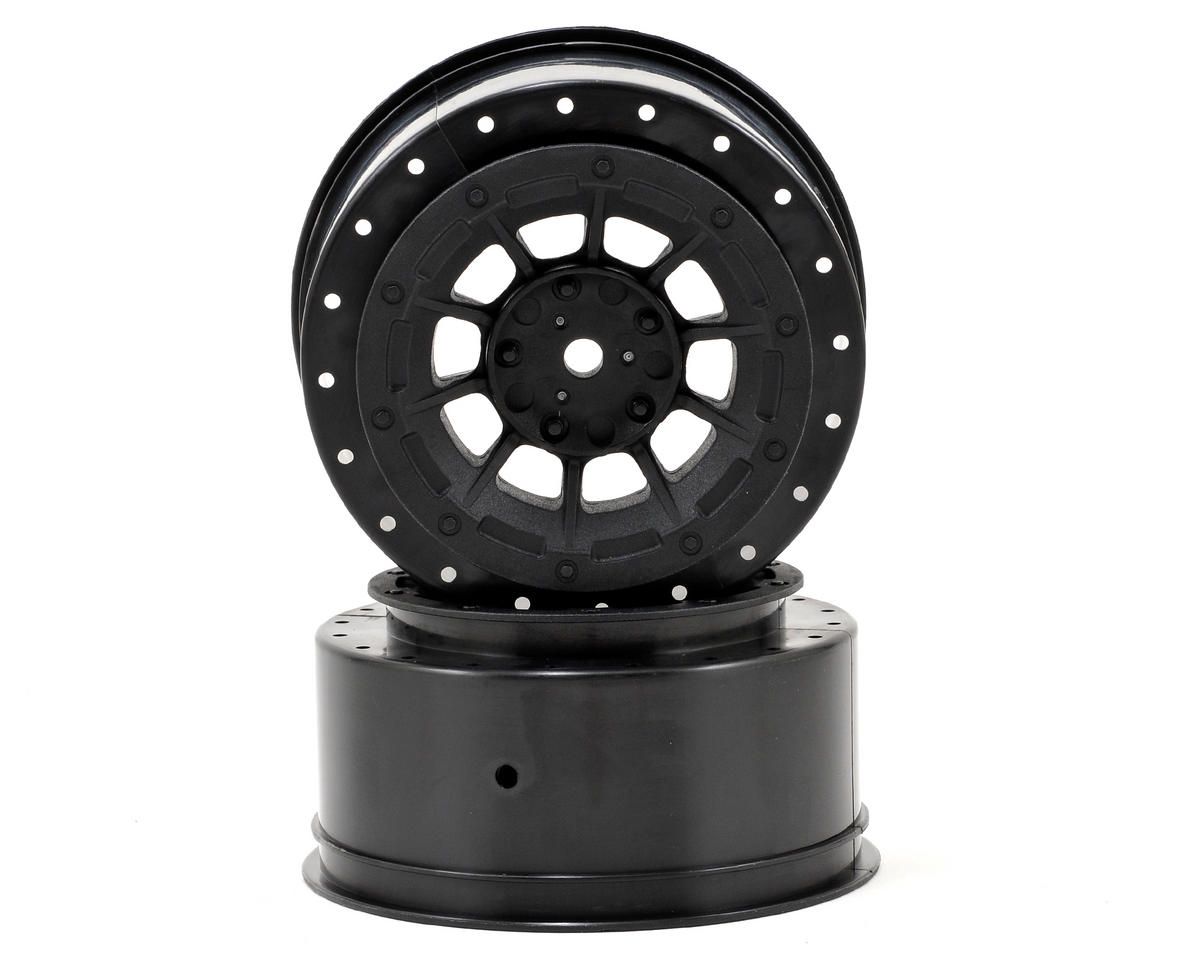 JCO3344B JConcepts 12mm Hex Hazard Short Course Wheels w/3mm Offset (Black) (2) (SC5M)