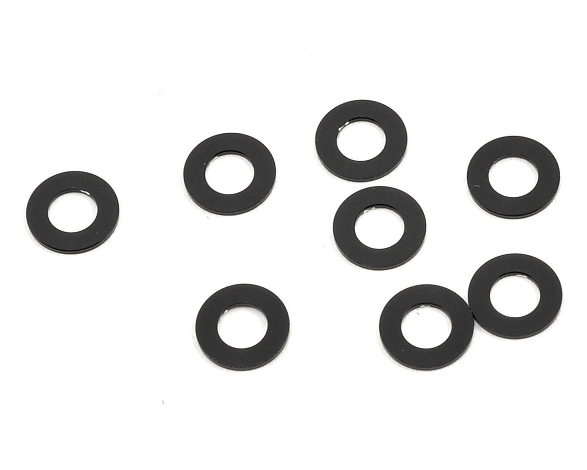 YOKZC-A3605BA Yokomo 3x6x0.5mm Aluminum Shim (Black) (8)