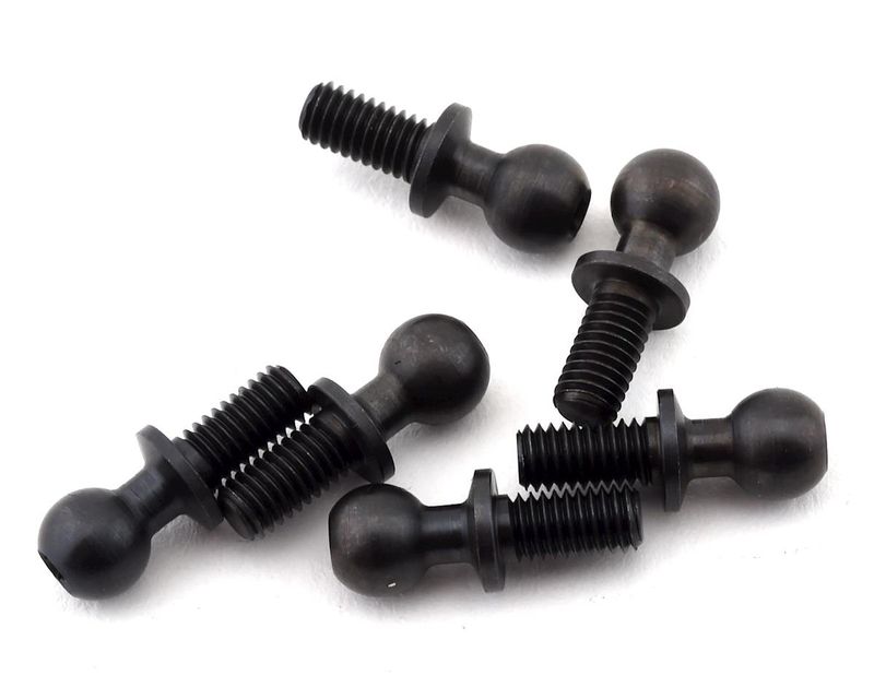 YOKB8-206MHA Yokomo Rookie Speed/ BD8 2018/2019 Rod End Ball Set (6) (4.8mm/13mm)