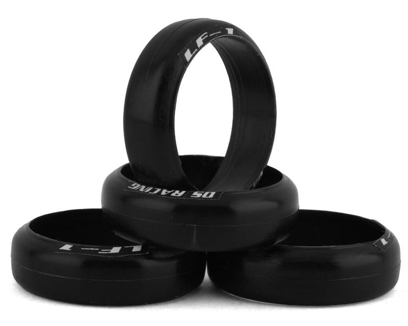 DSC-MI22L-LF1N DS Racing Mini-Z 8.5mm Narrow Front Drift Tires (4) (22mm) (LF-1)