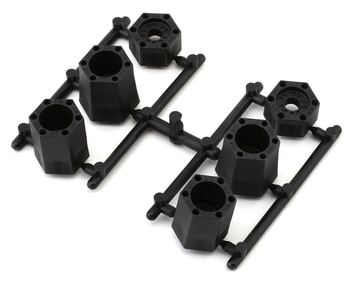 UPG-11000 UpGrade RC 12mm/14mm Wheel Hex Adaptors &amp; Hardware (2) (12mm Narrow, 12mm Wide, &amp; 14mm)