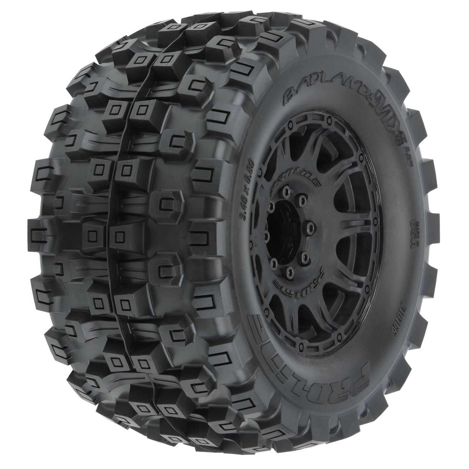 PRO1016610 Badlands MX38 HP 3.8&quot; BELTD MTD Raid 8x32 17mm F/R
