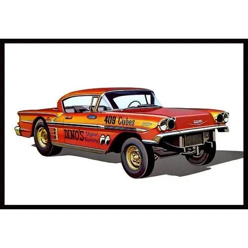 AMT1301 1958 Chevy Impala Hardtop Ala Impala 1:25