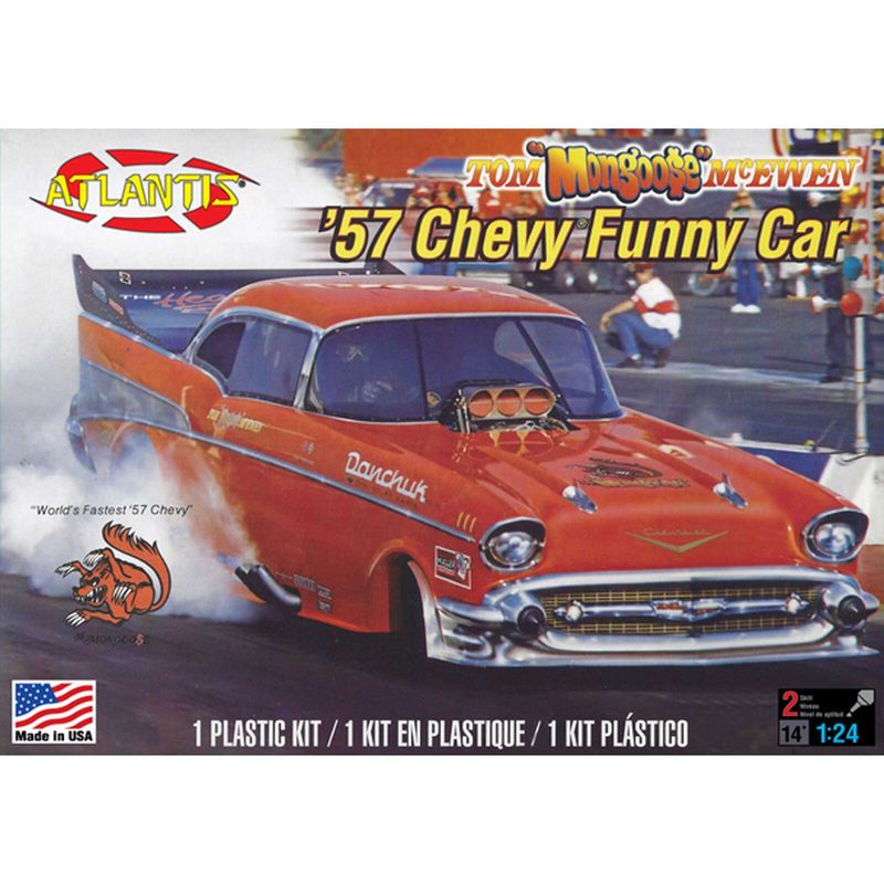 AANH7172 1/24 Tom McEwen &#39;57 Chevy Funny Car