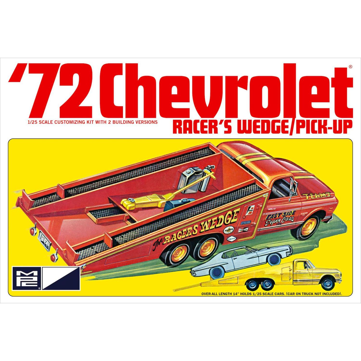 MPC885 1/25 1972 Chevy Racer&#39;s Wedge Pick Up Model Kit