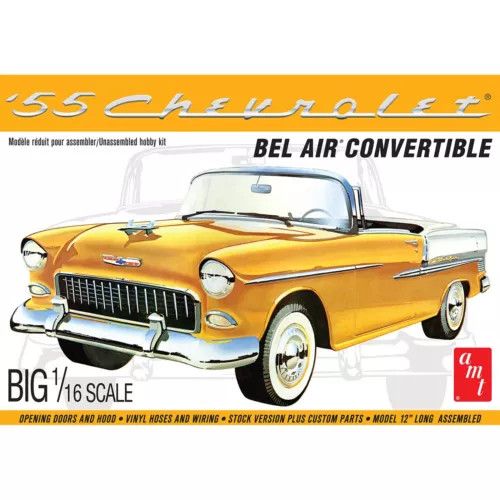 AMT1134 1/16 1955 Chevy Bel Air Convertible