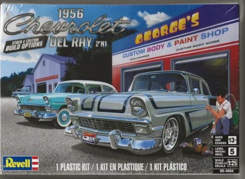 RMX854504 1/25 56 Chevy Del Ray 2n1