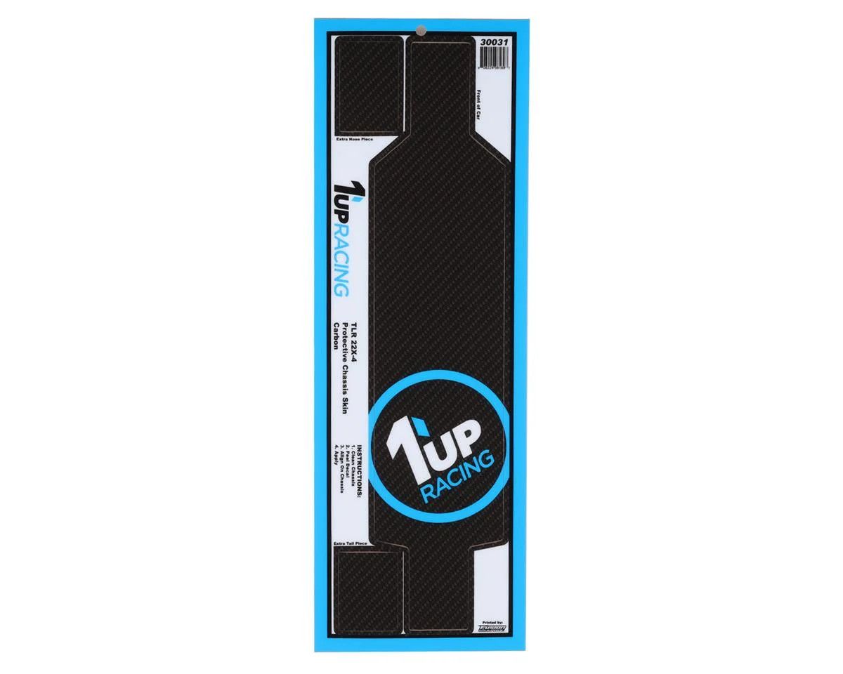 1UP30031 1UP Racing TLR 22X-4 Chassis Protector Sheet (Carbon)