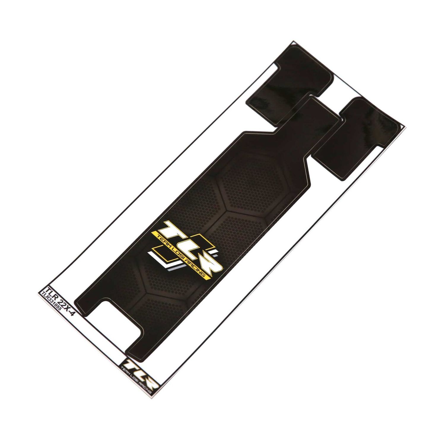 TLR331055 22X-4 Chassis Protective Tape, Printed, Precut