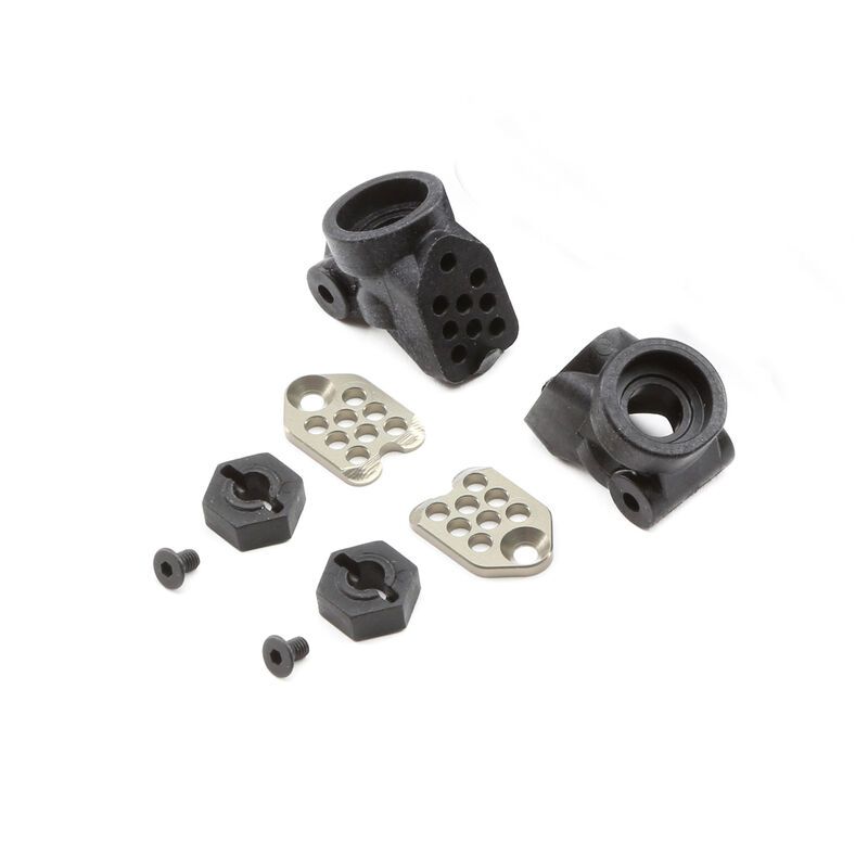 TLR234075 Dirt GenII Rear Hub Set Complete: All 22