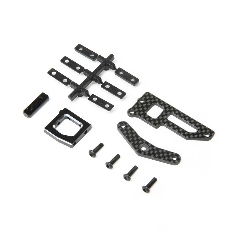 TLR231100 Servo Mount Set, V2: 22X-4