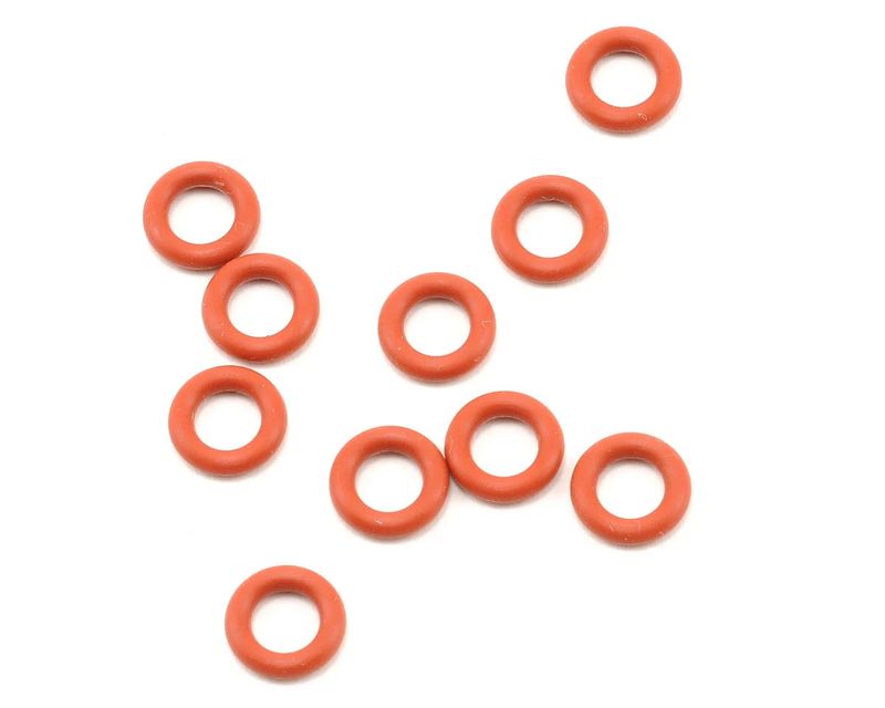 KYOORG05 Kyosho Silicone O-Ring Set (P5/Orange) (10)