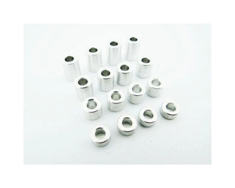 HRASPC3007 Hot Racing M3 3-9mm Aluminum Standoff Spacer Set (16)